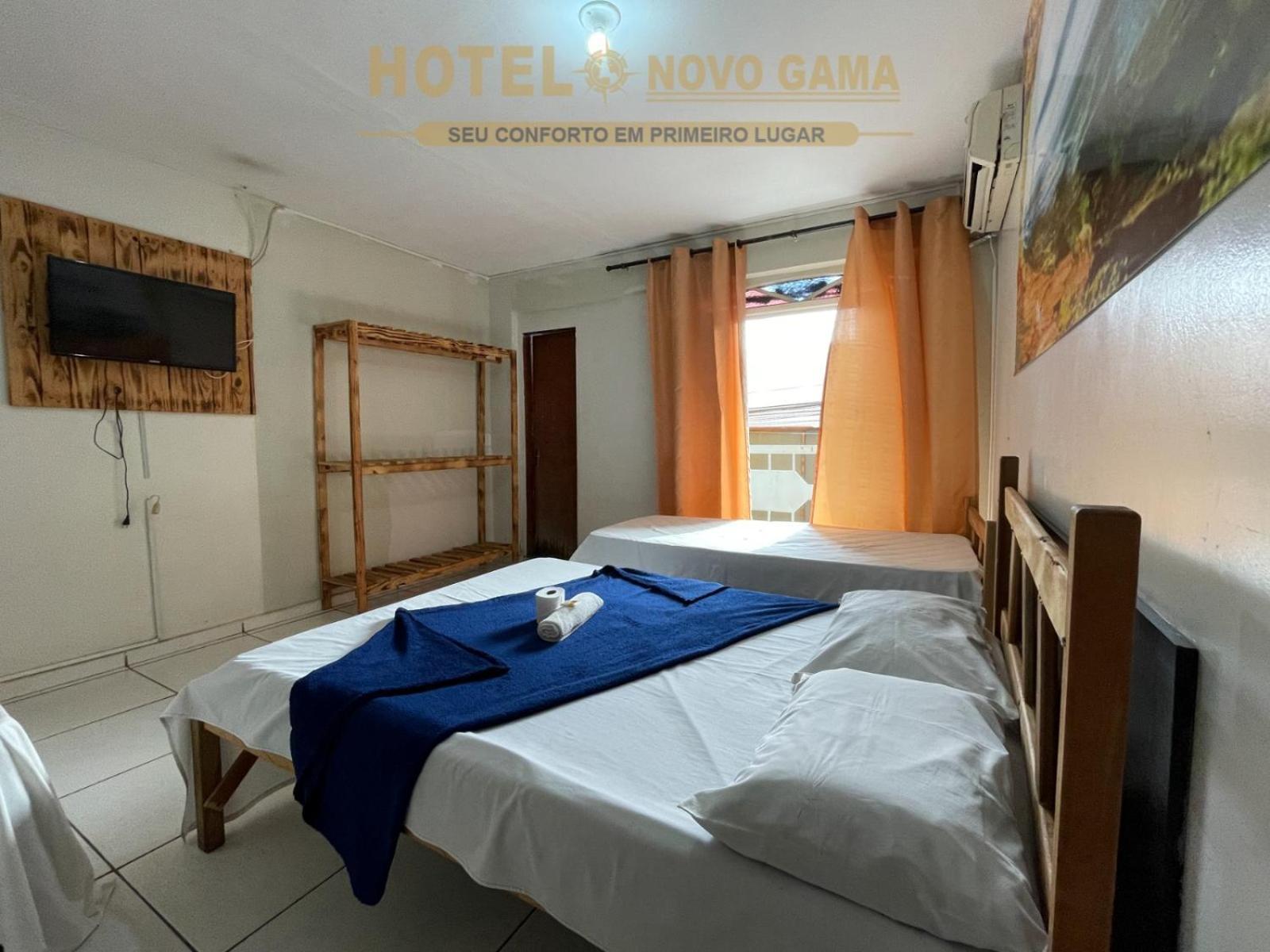 Hotel Novo Gama Bagian luar foto